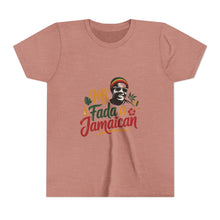 Load image into Gallery viewer, Youth Tee - "Mi Mada a Jamaican" Kids T‑Shirt
