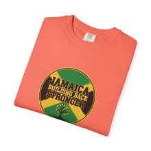 Load image into Gallery viewer, Jamaica Building Back Stronger Unisex Garment-Dyed T-shirt
