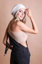 Load image into Gallery viewer, Boucle Rib Knit Beret
