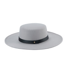 Load image into Gallery viewer, CLASSIC LEATHER BAND FEDORA
