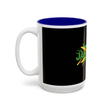 Load image into Gallery viewer, Jamaica Flag Two-Tone Accent Mug — 11oz/15oz
