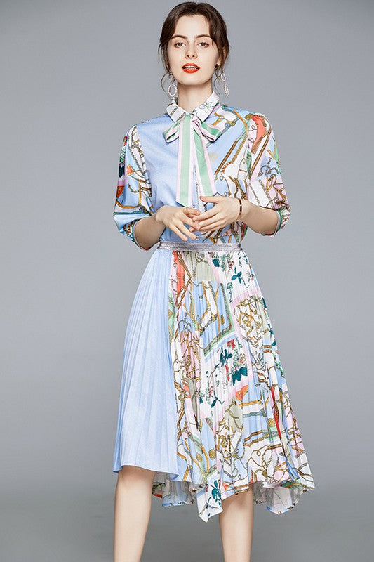 SEKA MULTI PRINT DRESS