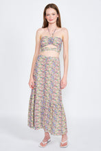 Load image into Gallery viewer, BUTTON UP FLORAL MAXI SKIRT
