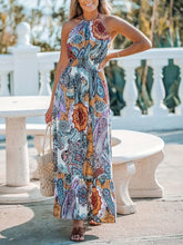 Load image into Gallery viewer, Krista Halter Neck Maxi Dress
