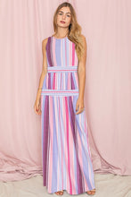 Load image into Gallery viewer, Ellie Mix Stripe Maxi Dress
