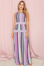 Load image into Gallery viewer, Ellie Mix Stripe Maxi Dress
