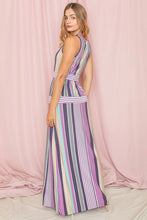 Load image into Gallery viewer, Ellie Mix Stripe Maxi Dress
