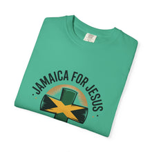 Load image into Gallery viewer, Jamaica For Jesus-Unisex Garment-Dyed T-shirt
