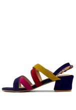 Load image into Gallery viewer, ASTRID BLOCK HEEL LEATHER SANDAL
