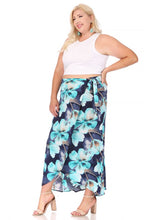 Load image into Gallery viewer, Faux Leather Maxi Wrap Skirt
