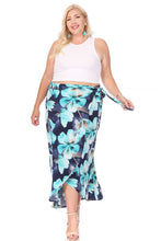 Load image into Gallery viewer, Faux Leather Maxi Wrap Skirt
