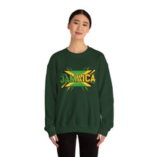 Load image into Gallery viewer, Jamaica Flag Graphic Sweatshirt — Retro Reggae Island Pride Crewneck
