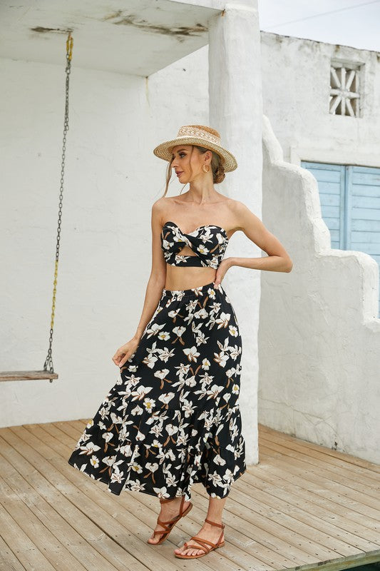 CONNOR LONG SKIRT 2 PCS SET