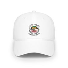 Load image into Gallery viewer, American Born Jamaican Roots Low Profile Baseball Cap
