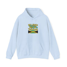 Load image into Gallery viewer, Jamaican Pride Hoodie – “Wi Likkle But Wi Tallawah” Flag Design
