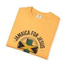 Load image into Gallery viewer, Jamaica For Jesus-Unisex Garment-Dyed T-shirt
