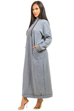 Load image into Gallery viewer, LONG MAXI HOODIE DRESS
