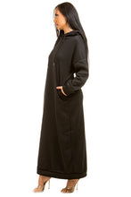 Load image into Gallery viewer, LONG MAXI HOODIE DRESS
