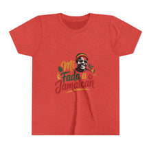 Load image into Gallery viewer, Youth Tee - "Mi Mada a Jamaican" Kids T‑Shirt

