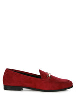 Load image into Gallery viewer, Zaara Solid Faux Suede Loafers
