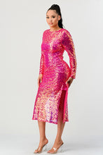 Load image into Gallery viewer, SEQUIN GLAMOUR MAXII DRESS
