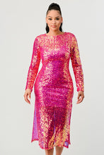 Load image into Gallery viewer, SEQUIN GLAMOUR MAXII DRESS
