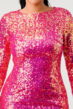 Load image into Gallery viewer, SEQUIN GLAMOUR MAXII DRESS
