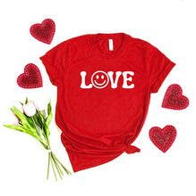 Load image into Gallery viewer, Love Smile Short Sleeve Graphic Tee
