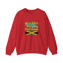 Load image into Gallery viewer, Jamaica 'Wi Likkle But Wi Tallawah' Crewneck Sweatshirt
