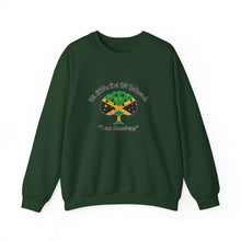 Load image into Gallery viewer, Jamaican Pride Crewneck Sweatshirt — "I am Jamaican" Tree Graphic
