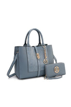 Load image into Gallery viewer, MKF Collection Yola Satchel Bag with Wallet By Mia
