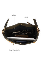 Load image into Gallery viewer, Evie Two Tone Shoulder Bag
