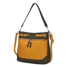 Load image into Gallery viewer, Evie Two Tone Shoulder Bag
