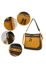 Load image into Gallery viewer, Evie Two Tone Shoulder Bag
