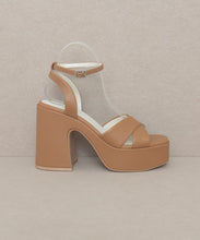 Load image into Gallery viewer, Oasis Society Norah - Chunky Platform Heel
