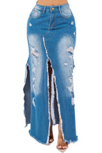 Load image into Gallery viewer, Classic Denim Skirt
