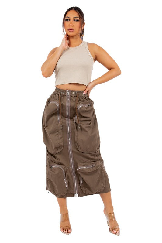 LOGAN TWO WAY MAXI SKIRT