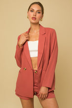 Load image into Gallery viewer, Coral Double Breasted Blazer
