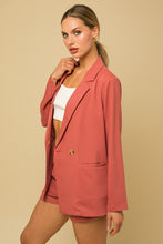 Load image into Gallery viewer, Coral Double Breasted Blazer
