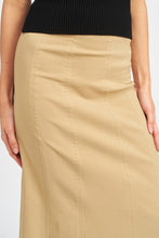 Load image into Gallery viewer, HIGH RISE MAXI SKIRT
