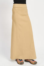 Load image into Gallery viewer, HIGH RISE MAXI SKIRT
