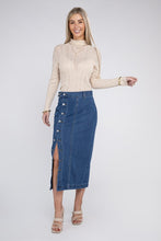 Load image into Gallery viewer, Midi Denim Skirt
