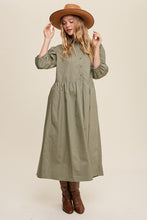 Load image into Gallery viewer, Bali Puff Sleeve Babydoll Maxi Dress
