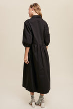 Load image into Gallery viewer, Bali Puff Sleeve Babydoll Maxi Dress
