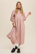 Load image into Gallery viewer, Bali Puff Sleeve Babydoll Maxi Dress
