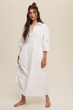 Load image into Gallery viewer, Bali Puff Sleeve Babydoll Maxi Dress
