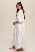 Load image into Gallery viewer, Bali Puff Sleeve Babydoll Maxi Dress
