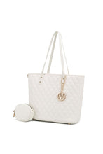 Load image into Gallery viewer, MKF Collection Tansy Quilted Tote Bag by Mia K
