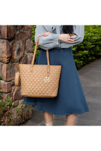 Load image into Gallery viewer, MKF Collection Tansy Quilted Tote Bag by Mia K
