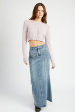 Load image into Gallery viewer, Kaye Maxi Denim Skirt
